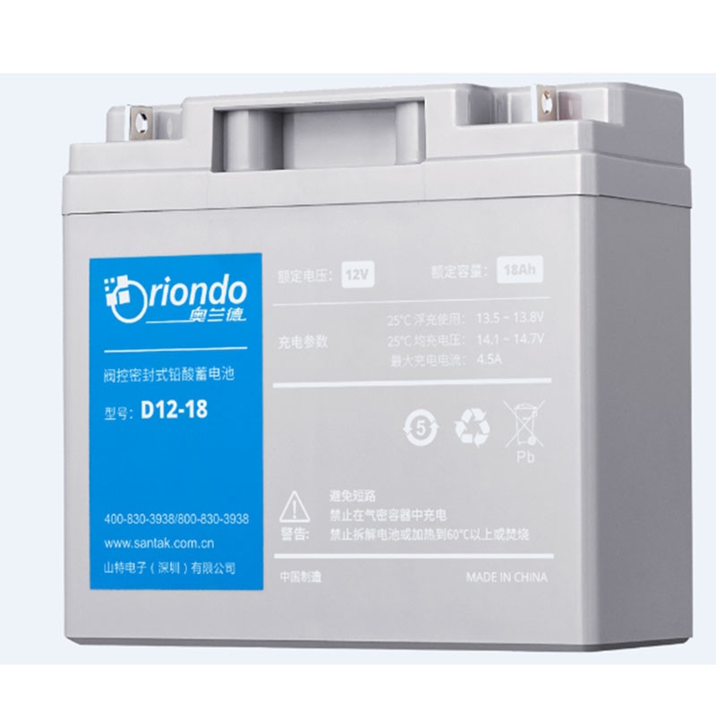 D12-18 12V18AH奥兰德蓄电池奥兰德免维护蓄电池